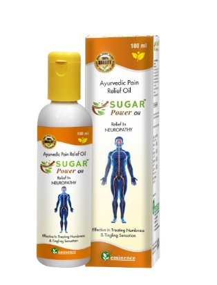 Sugar Power Oil 200ml bottle and box